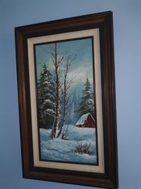 Cantrell Winter Snow Scene