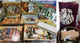 1960s Pop-Up Books by Valtrusa. Antique bible