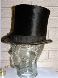 Antique Gentleman's Top Hat 