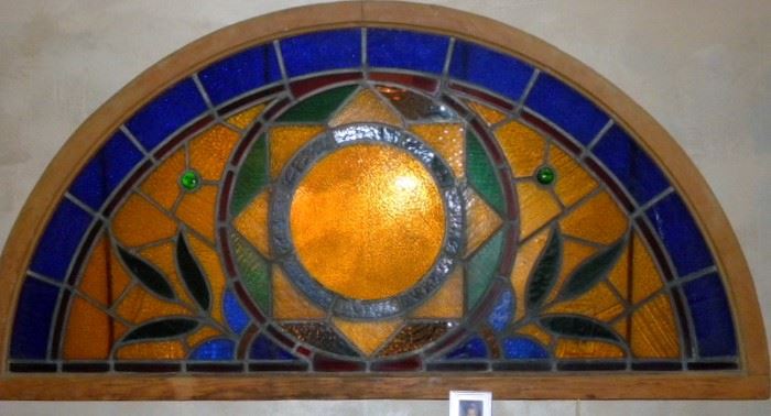 LARGE Stained Glass Window