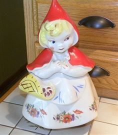 Regal China Little Red Riding Hood Cookie Jar