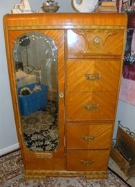 1920's Wardrobe Chest