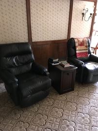 recliners   small side table