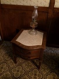 table with drawers