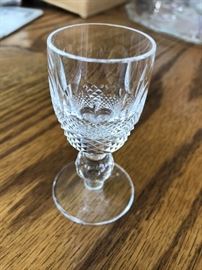 Waterford crystal liquor glass- Coleen pattern