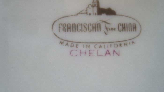 Franciscan china- made in California- Chelan