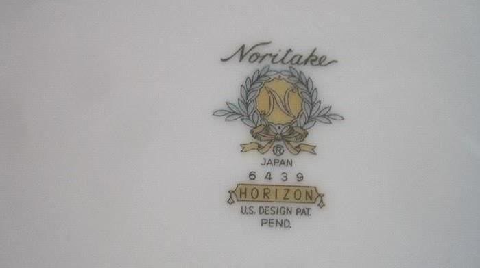 Label on Noritake pattern- Horizon