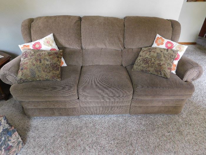 Couch w/recliners