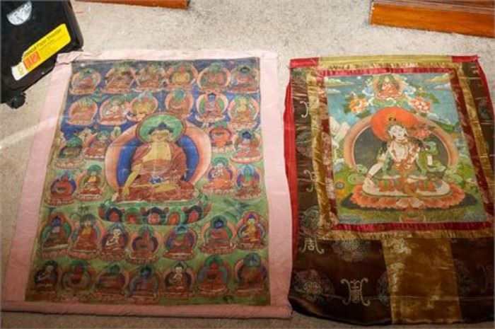 Two 2 Tibetan Paintings