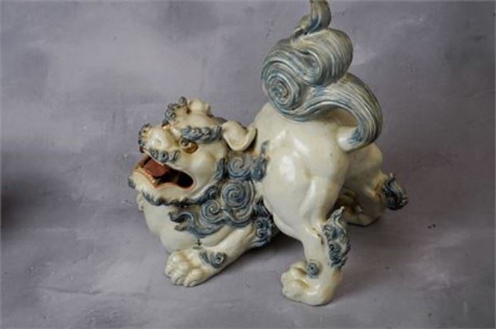 Vintage Porcelain Foo Dog