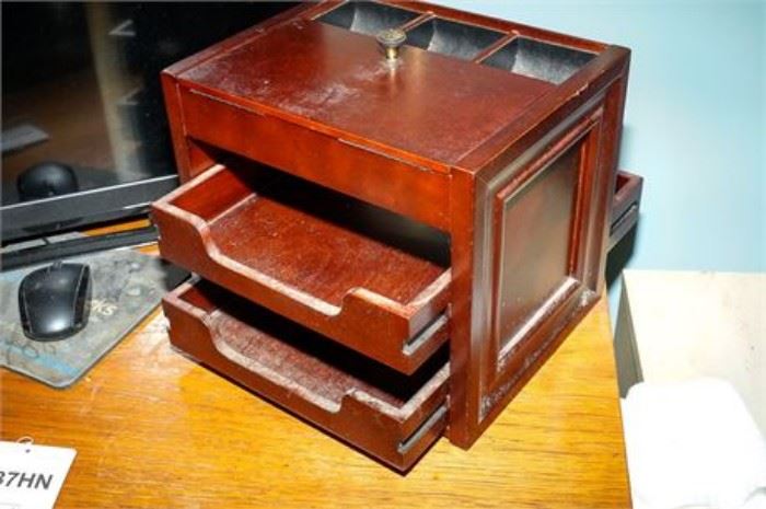 Wood Desk Caddy