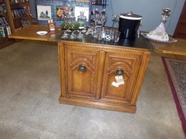 rolling bar cart