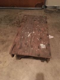 Primitive low table