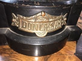 Base of figural lamp