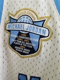 Michael Jordan commemorative UNC jersey