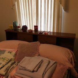 Headboard for double bed matches the dressers