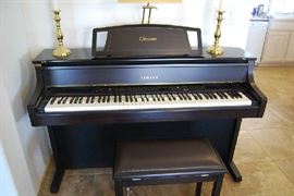 Yamaha Digital Piano and Bench. Loads of sheet music too!