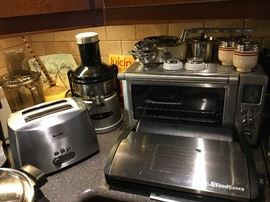 Breville toaster over, Omega juicer