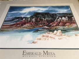 Gallery poster emerald Mesa by Michael Atkinson