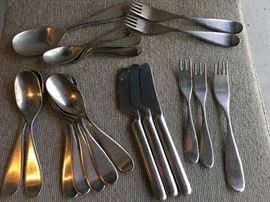 Norstaal by UNA Norway MCM stainless flatware