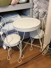 child's miniature ice cream parlor set for your doll