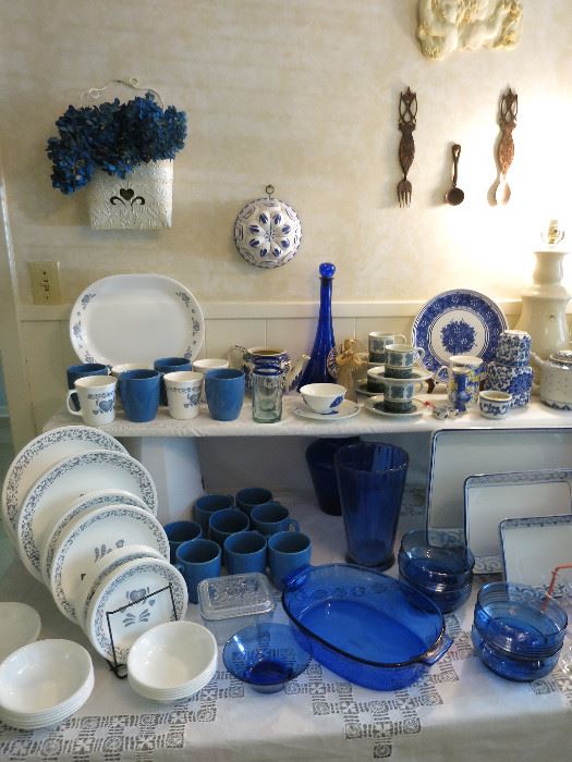 Corelle Blue Heart Dishes, Mugs, And Other Beautiful Blue Dishes To Choose From!