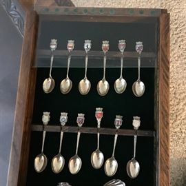 VINTAGE SILVERPLATE SPOON COLLECTION
