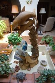 Carved Dolphins from Cancun