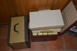 Slide Trays and Cases (with and without slides)