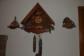 Cuckoo Clock (priced as set)