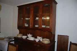 Amish AMANA Furniture - stunning quality, also Set of vintage china