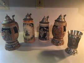 beer steins