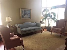 All furniture pictured is for sale.