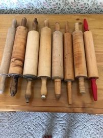 old rolling pins