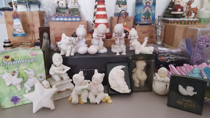 Snowbabies, Precious Moments, Hallmark Dept 56, Most with Boxes
