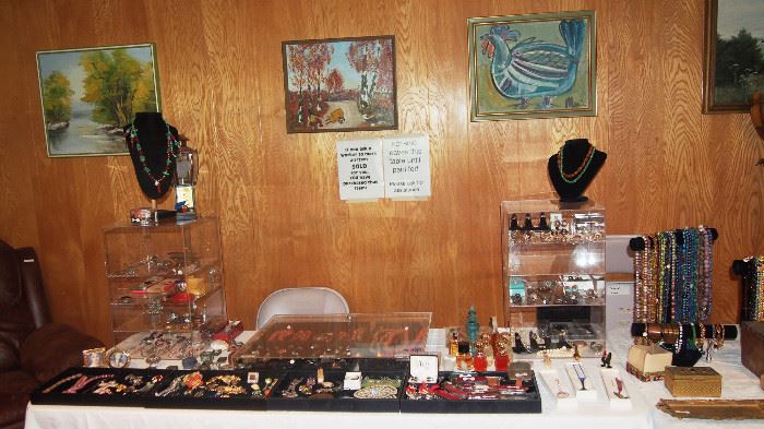 Nice Selection Estate Jewelry and Folk Art
