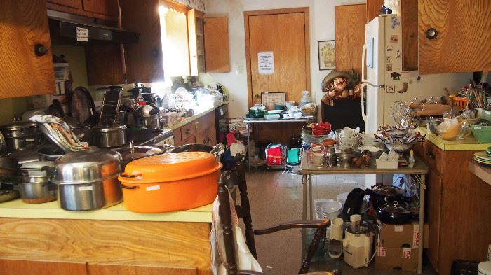 VERY FULL KITCHEN from Mid Century to newer