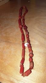 Most likely natural sponge coral necklace