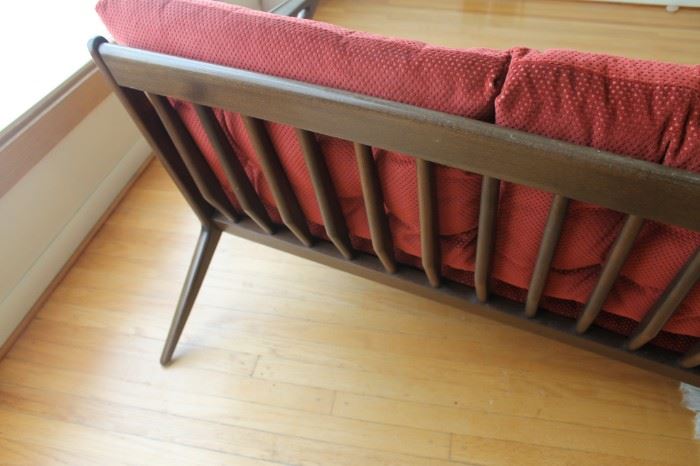 Vintage Danish Modern Selig Z sofa, made in Denmark