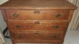 Oak and maple dressers