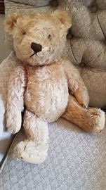 Unmarked Steiff early 1900's jointed bear