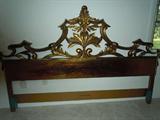 IRON ROCCOCO STYLE KING HEADBOARD