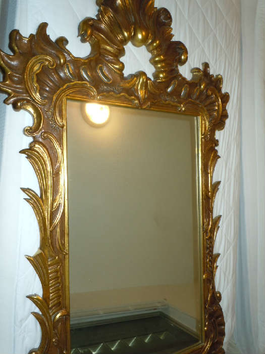 ROCCO STYLE GILT MIRROR