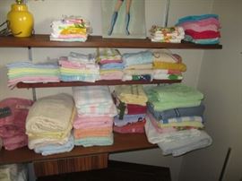 Towels and washclothes