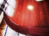 Lacquered Finish, Racetrack Shape Table top,