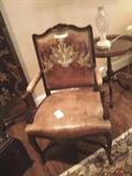 Leather Arm Chair,
