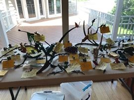 TIM COTTERILL BRONZE FROGS