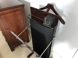 Rigel pants press, folds up for easy storage