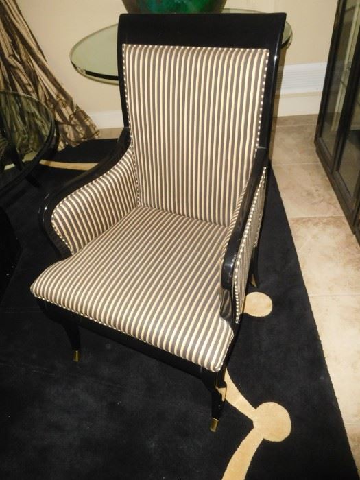 One of 8 dining chairs