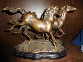 Bronze horses